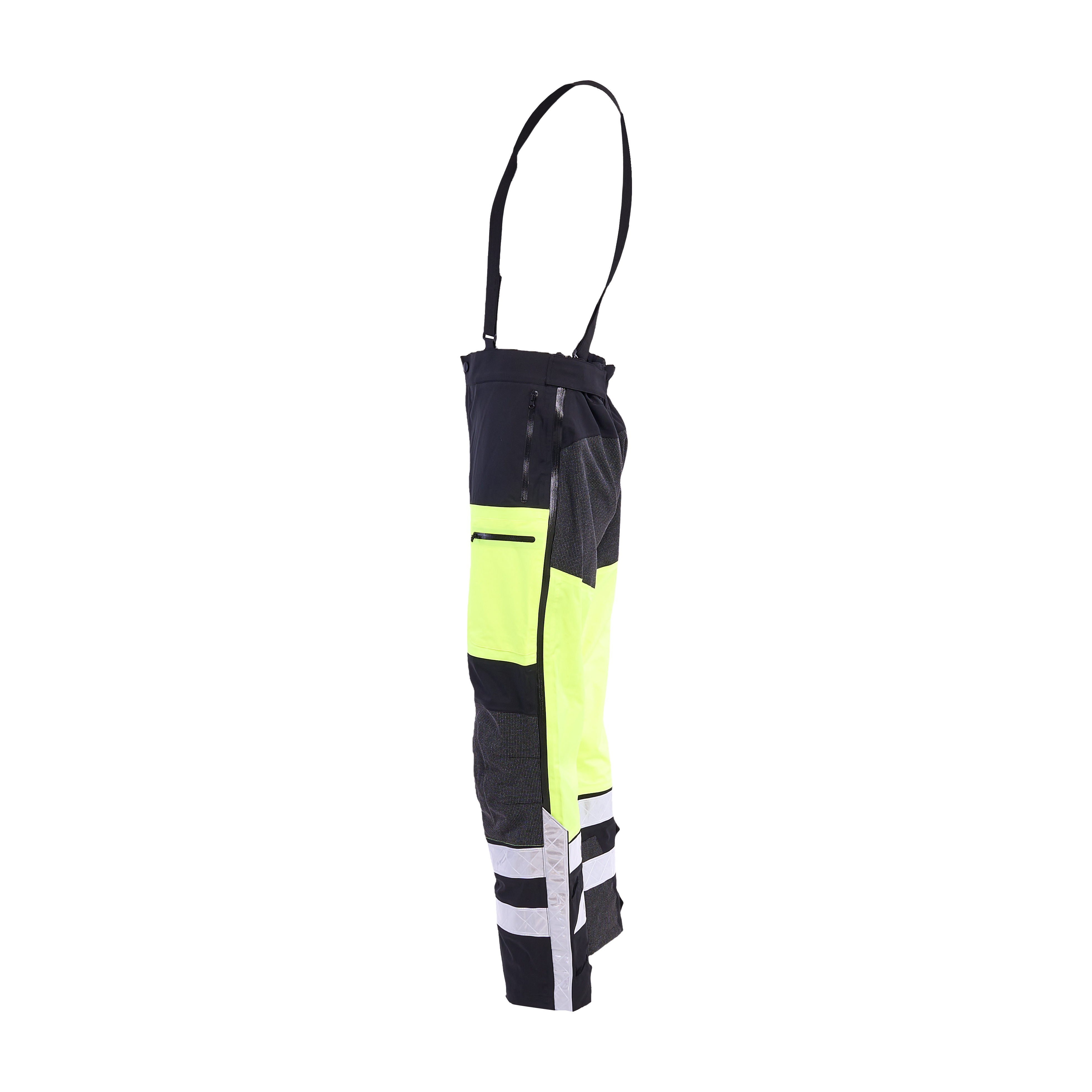 Polyester Windproof Construction Reflective Safety Hi Vis Softshell Work Wear Jumpsuit Pant