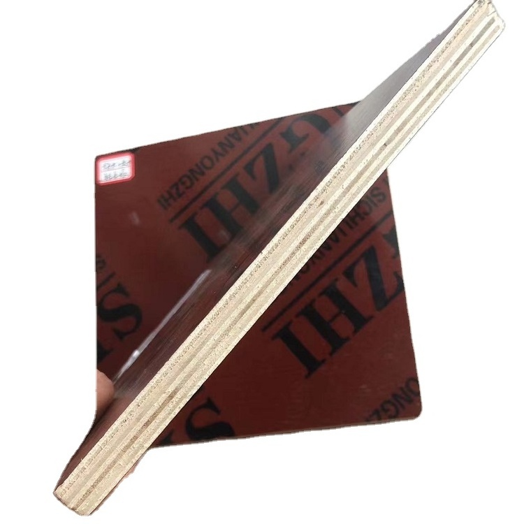 hot selling red brown Plywood Sheet 3x6 4x8  hot press For construction shuttering furniture pine poplar laminated e1 Plywood