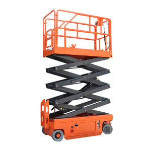 hydraulic vertical electric lift table small narrow type scissor freight elevator