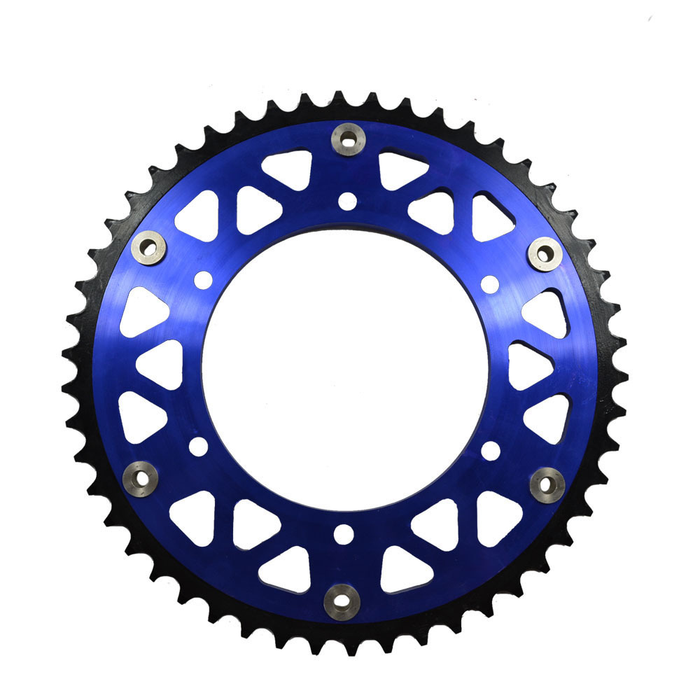 Custom Motorcycle 50T 520 Chain  Racing Sprocket For Motocross