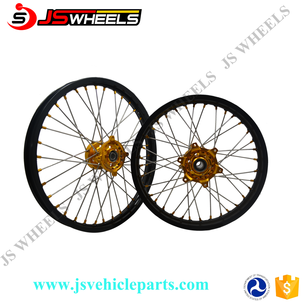 14 Inch 12 Inch Mini Motocross Dirt bike Alloy Spoked Motorcycle wheel