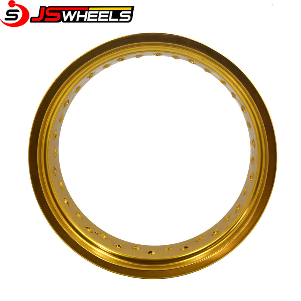 Supermoto Wheel Rim Motocross Enduro Aluminum Alloy Wheel Rim 17*3.0 Gold Front Wheel