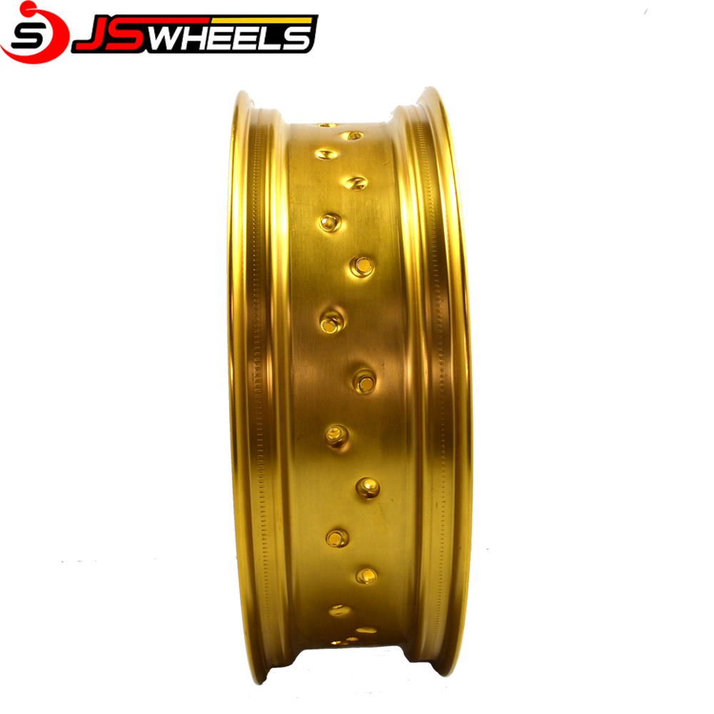 Supermoto Wheel Rim Motocross Enduro Aluminum Alloy Wheel Rim 17*3.0 Gold Front Wheel