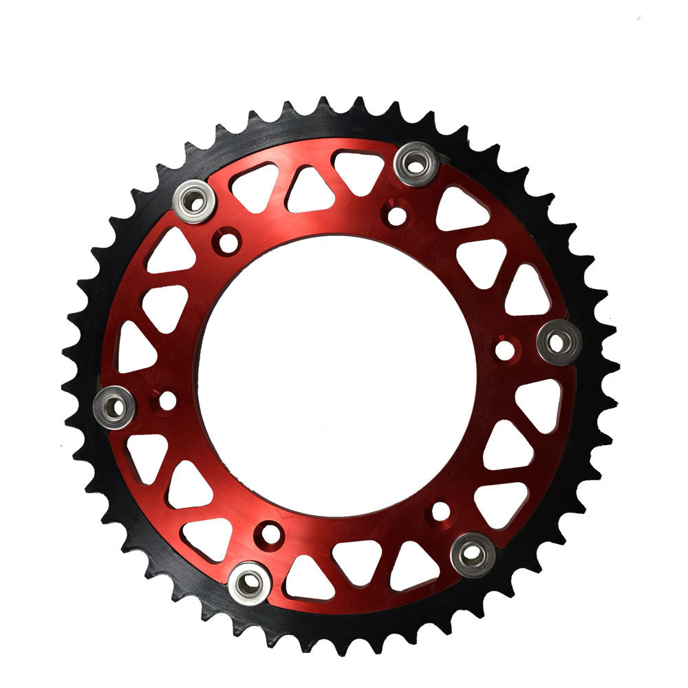 Custom Motorcycle 50T 520 Chain  Racing Sprocket For Motocross