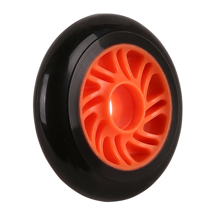 Professional Wooden Kids Girl Skateboard Wheel 90mm Rodas De Skate Skateboard Flashing Wheels