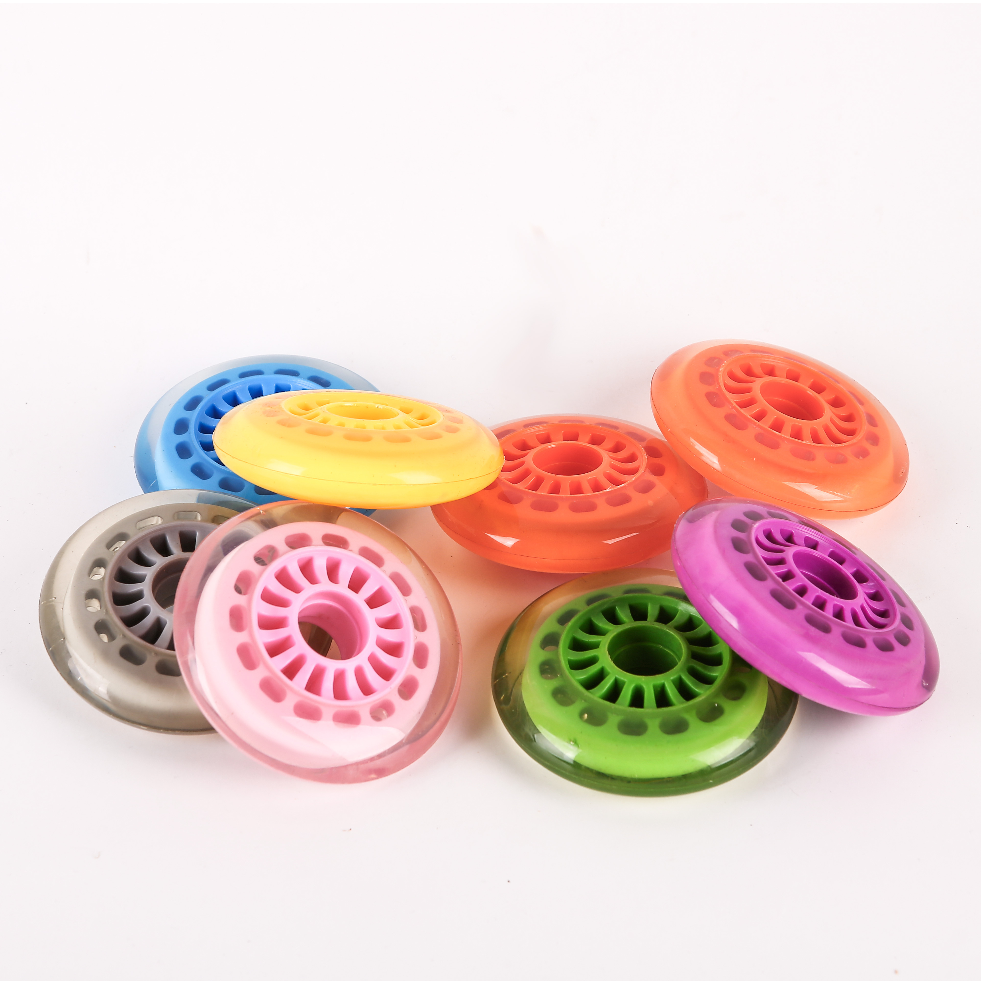 Professional Wooden Kids Girl Skateboard Wheel 90mm Rodas De Skate Skateboard Flashing Wheels