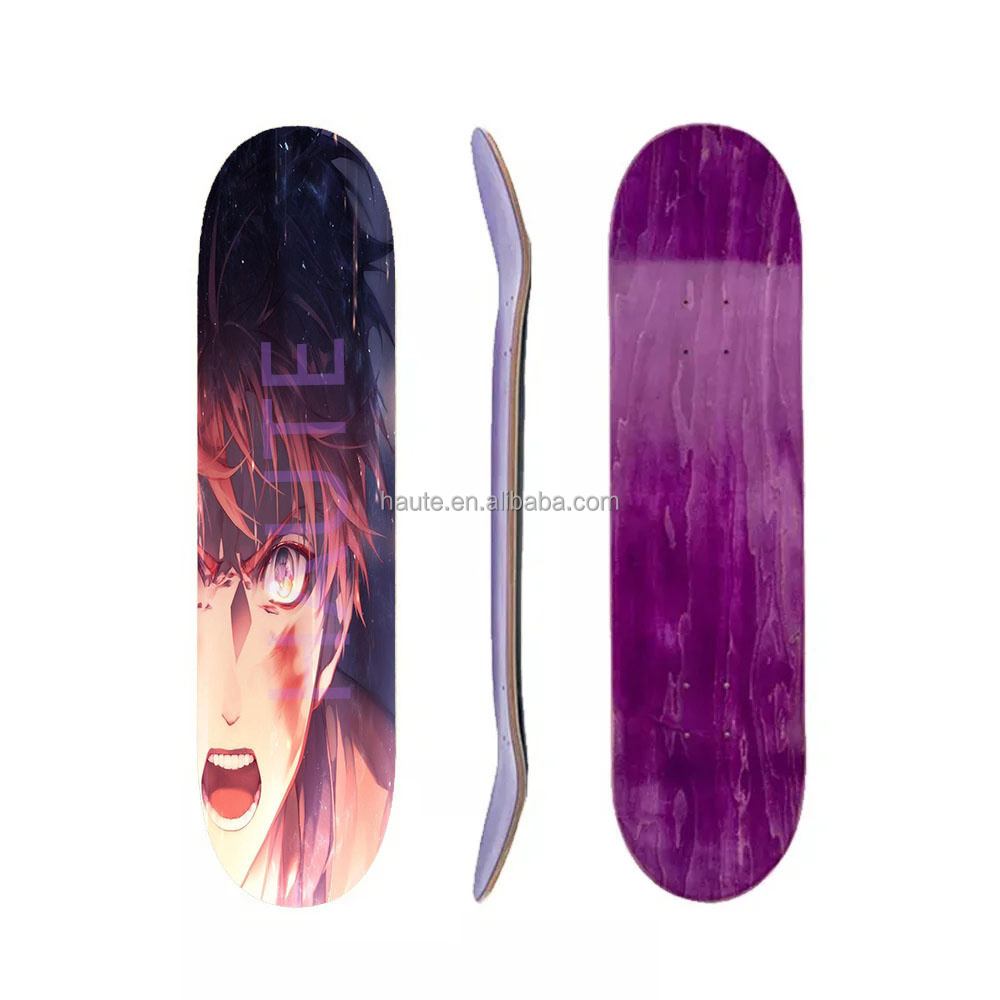 Wood Double Rocker Deck Skate Board Four Wheels Longboard Skateboard 60*15cm Deck deck cruiser plastic skateboard for teen