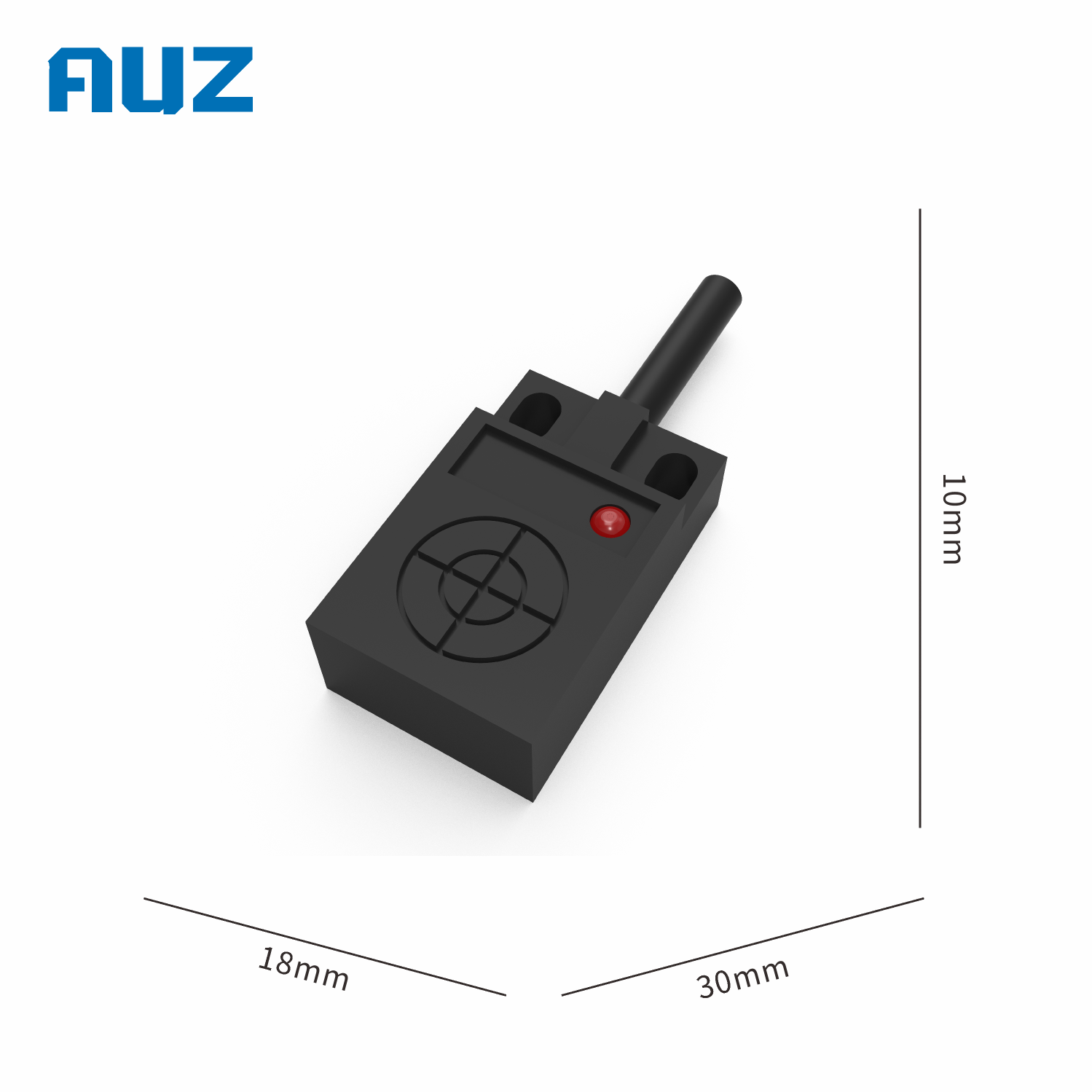 Square Detection Metal Liquid Induction Capacitive Sensor Capacitive Proximity Switch