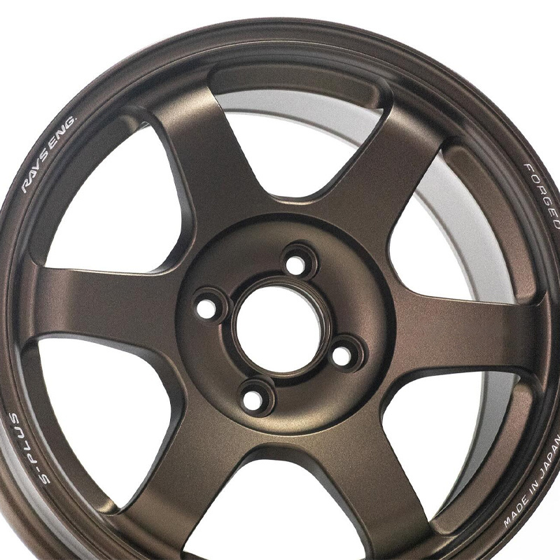 TE37 Forged Car Rims Forged Sport Rim High Performance Wheels Aluminum 5x100 5x112 5x114.3 17 18 19 20 Inch White Rims