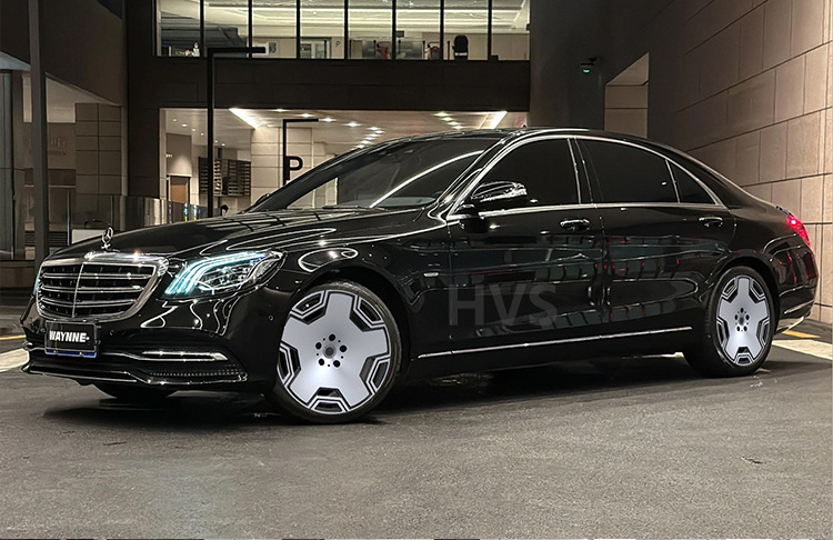 Custom forged wheels for Mercedes-Benz Maybach integral hub wheels