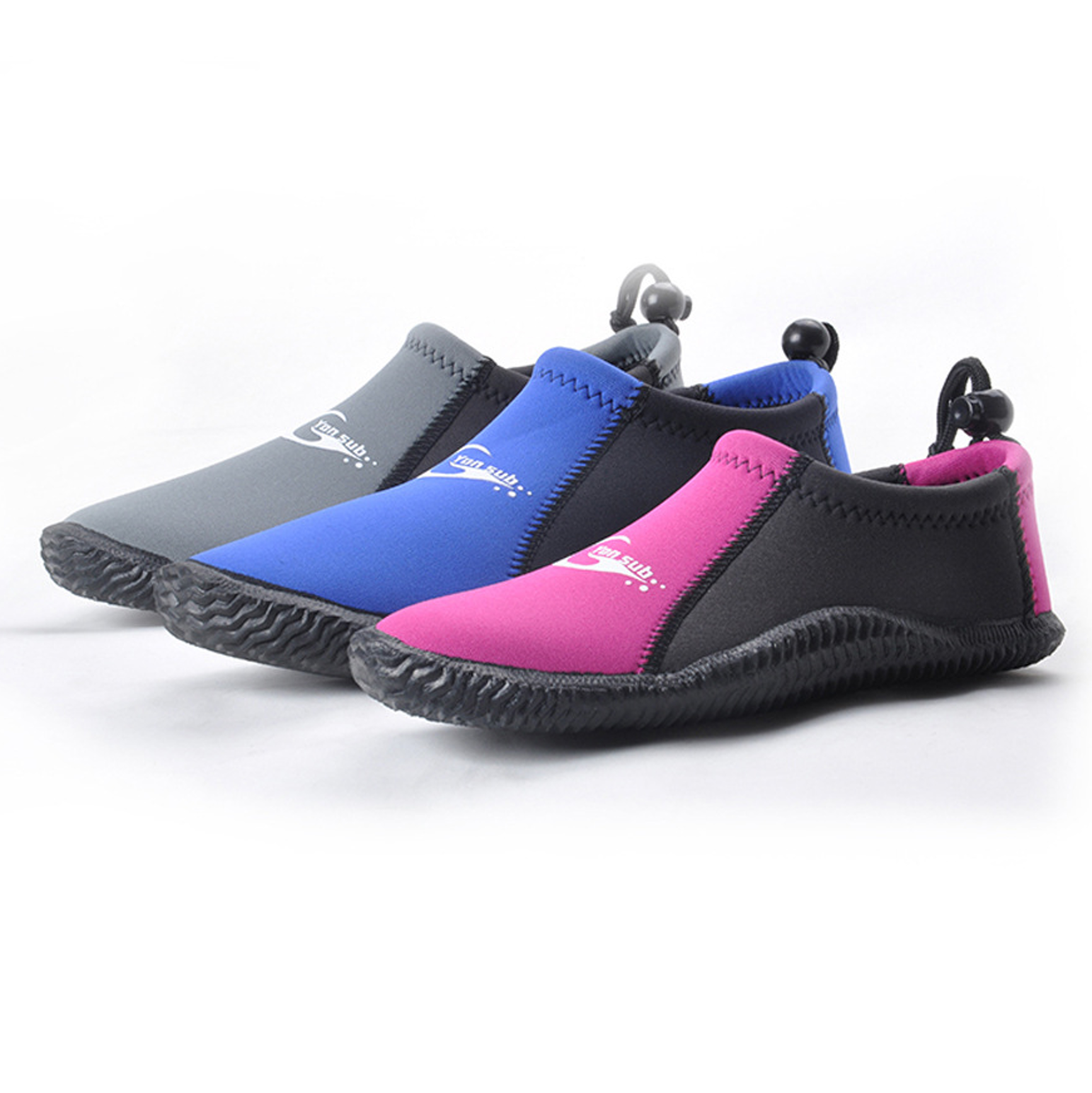 Customized Logo Anti-Slip 3mm Neoprene No Zipper Adjustable Strap Surf Boties Water Reef Shoes Snorkeling Beach Shoes