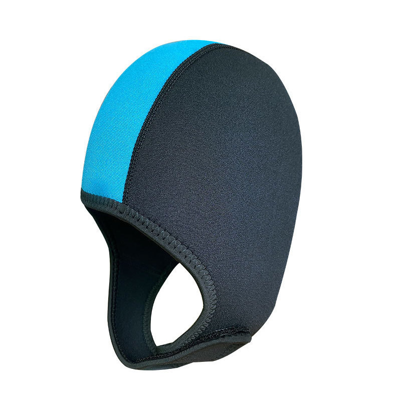 Customized 2.5mm Neoprene Swimming Cap Warm Diving Cap Hat with Adjustable Chin Strap Diving Hood