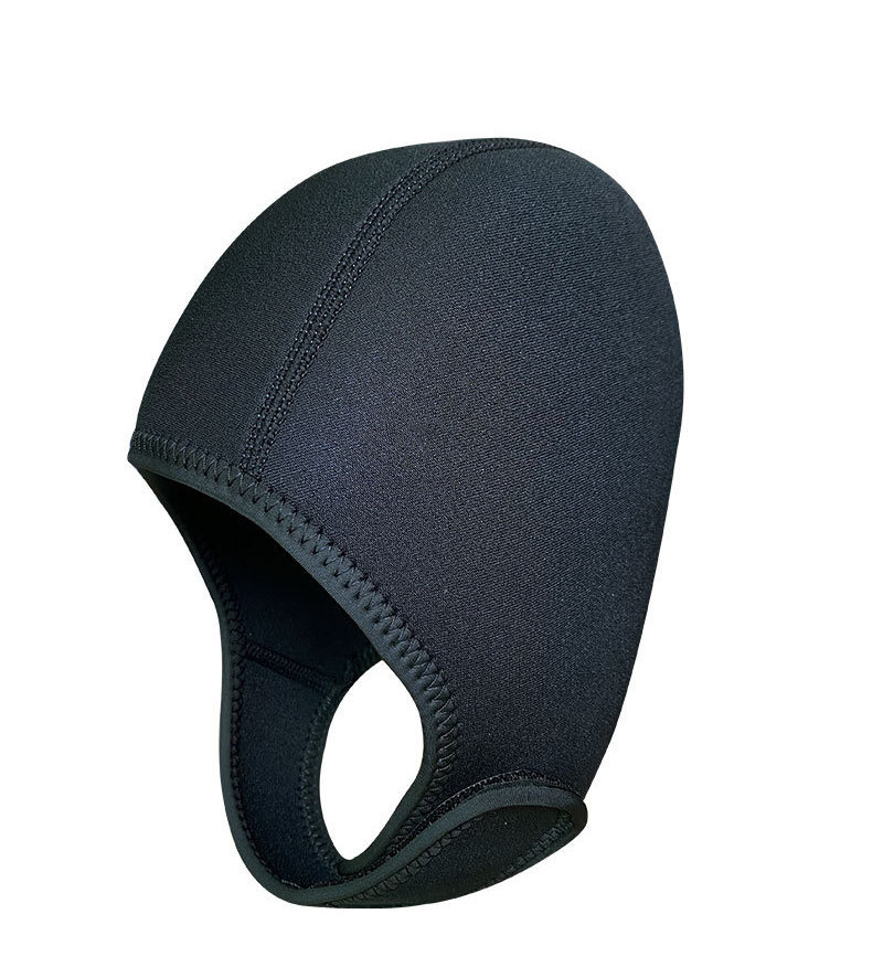 Customized 2.5mm Neoprene Swimming Cap Warm Diving Cap Hat with Adjustable Chin Strap Diving Hood