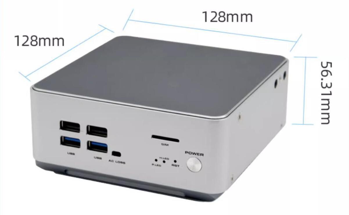 HVAEIPC Intel Core I5 NUC Dual Lan Dual RS232 Mini PC Gaming Computer Home Office 16GB DDR4 512GB SSD Ursa Mini Pro Ssd 256 Mb