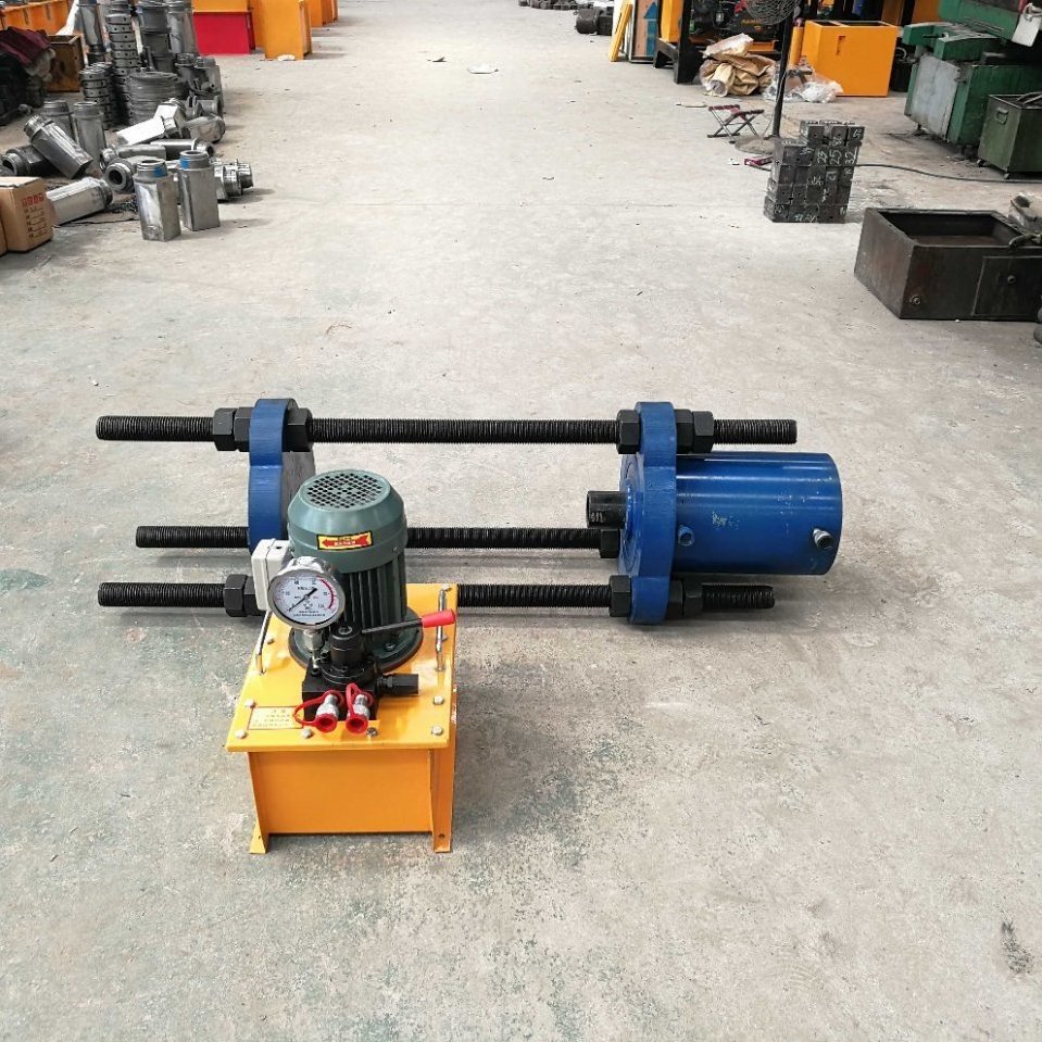 Hydraulic track pin press track master pins track pin disassembly machine