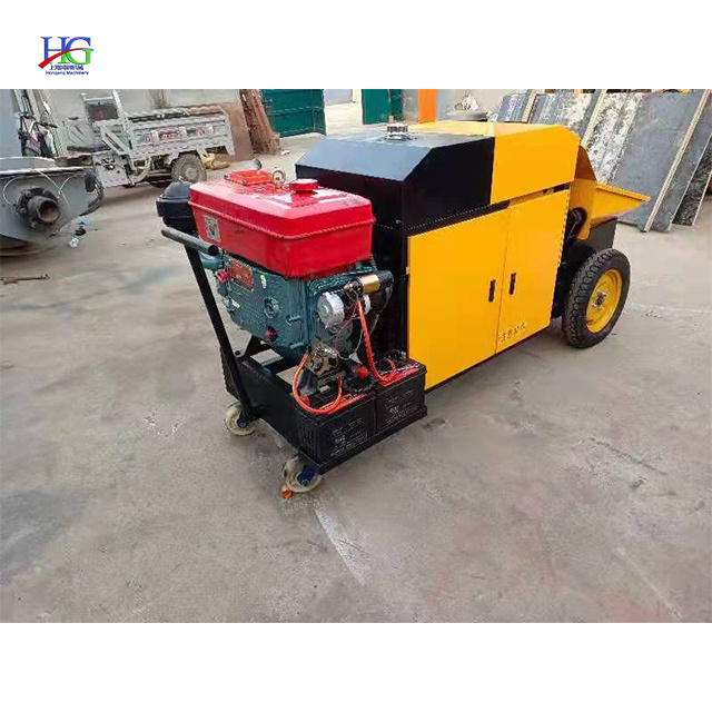 High quality S tube valve mini concrete pump machine for sale Construction site long distance concrete conveyor