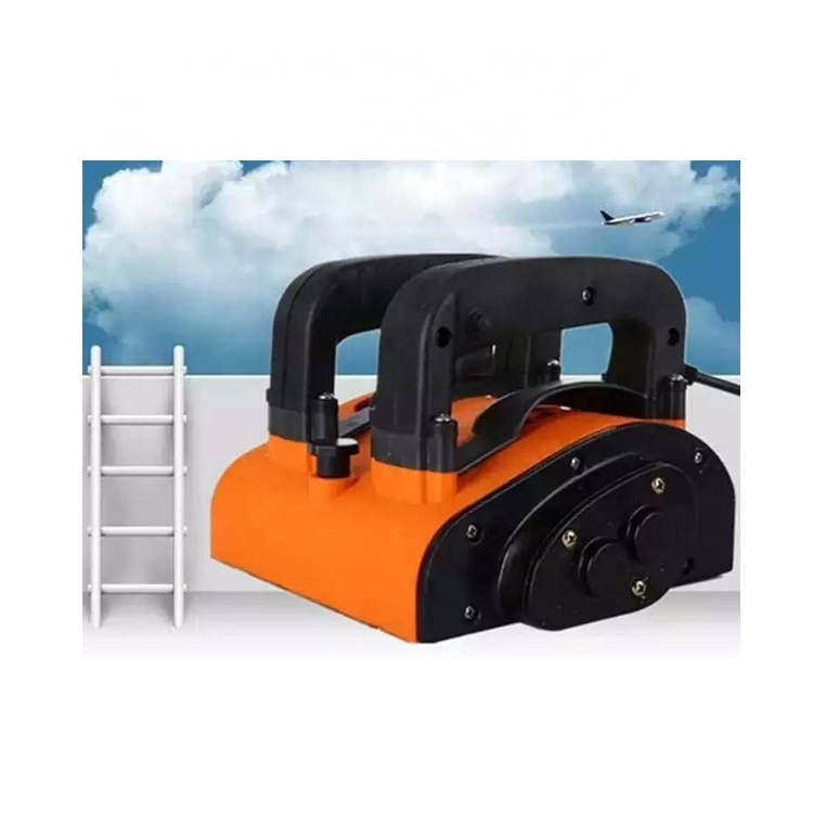 Light handling and equipped with two handles putty wall renovation tool Wear-resistant shovel Wall Leather Machine for sale