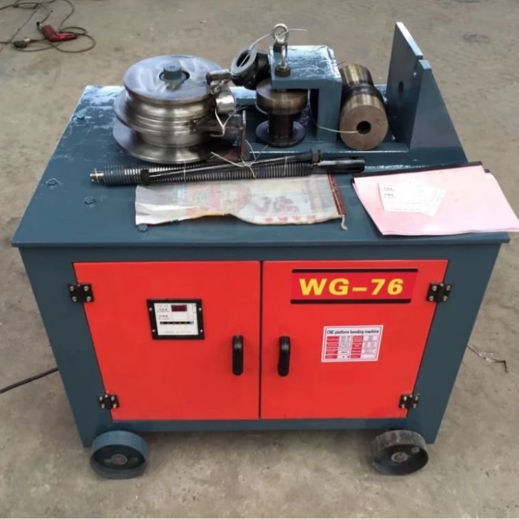32-Inch Heavy-Duty Electric Industrial Square Pipe Tube Bender Machine With Die Set (SAK21576)
