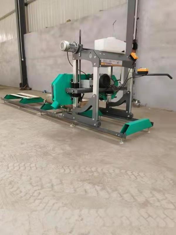 Manufacturer supplies sliding table saw large round wood slicer Horizontal band saw machine for woodworking