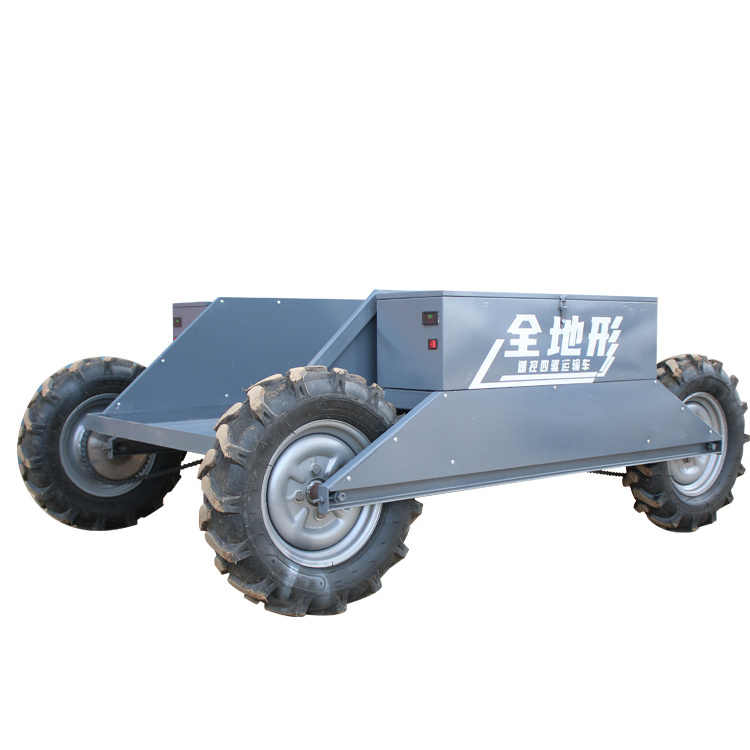 All Terrain Remote Control Transporter Intelligent Agroforestry Equipment Prairie Dike Agroforestry Orchard Heavy Load Carrier