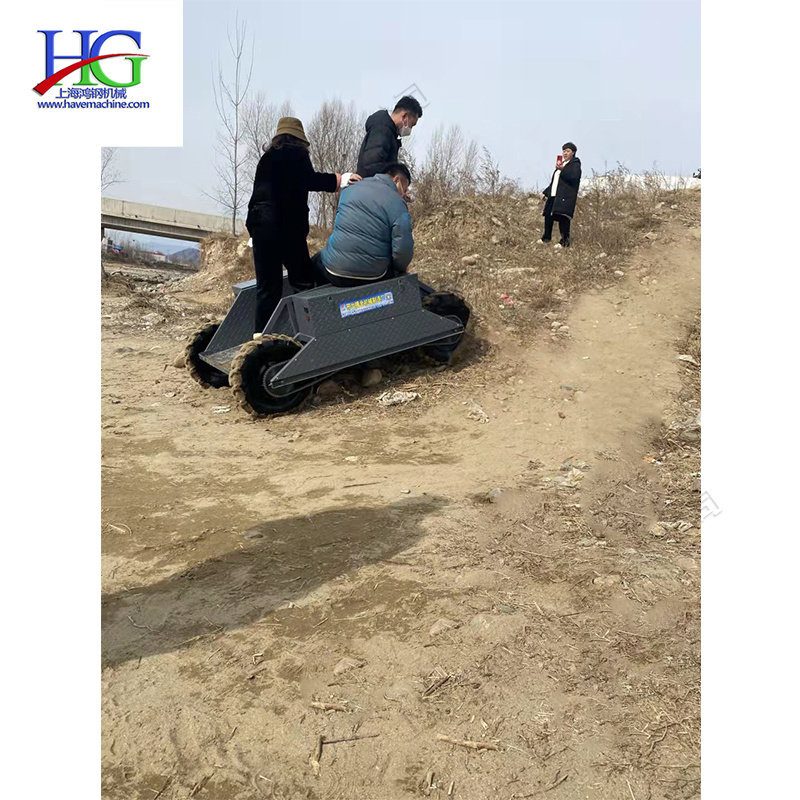 All Terrain Remote Control Transporter Intelligent Agroforestry Equipment Prairie Dike Agroforestry Orchard Heavy Load Carrier