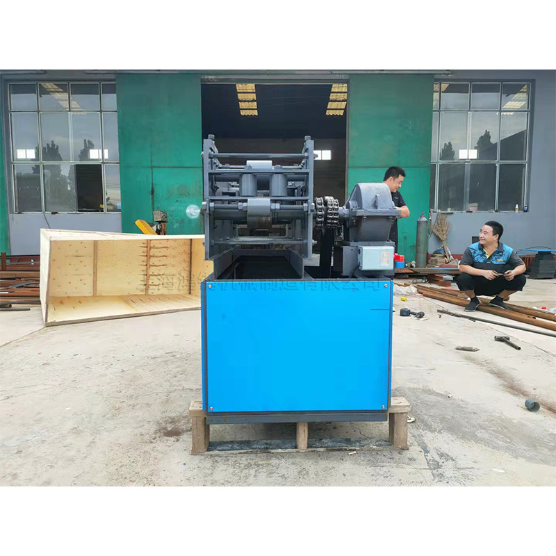 Angle iron straightening and derusting machine Steel pipe / angle ironl / rectangular pipe straightening machine