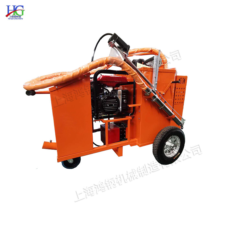 Road traction asphalt paving machine 100l hot asphalt spreader hand push liquid asphalt paving machinery