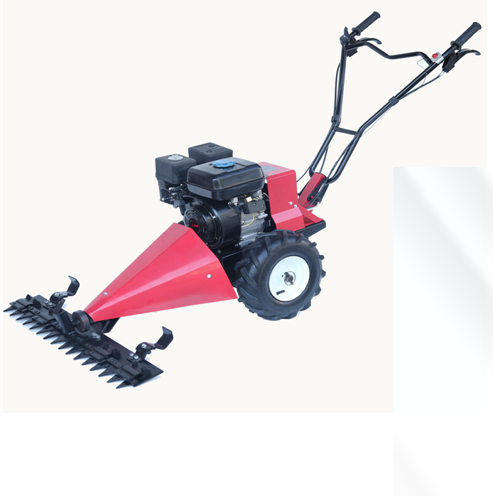 Factory direct 120cm Width Cutting Mower / Self-propelled Gasoline Grass Trimmer Sickle Scythe Lawn Mower