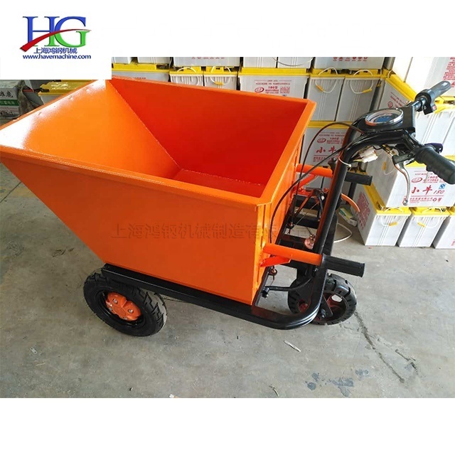 hot sale Multi-function electric dusthopper engineering material handling trolley