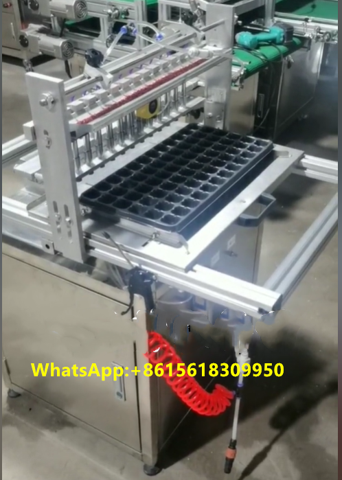 Automatic seedling tray machine Flower Seed Vegetable Seed Plug Planter  Tray Seed Machine