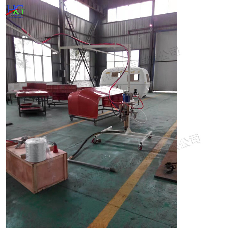 Fiberglass resin chopper roving spraying machine FRP spray machine with gun FRP spraying machine