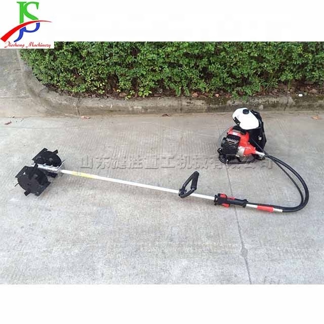 Mix fuel oil and electric power portable knapsack grass remover for garden