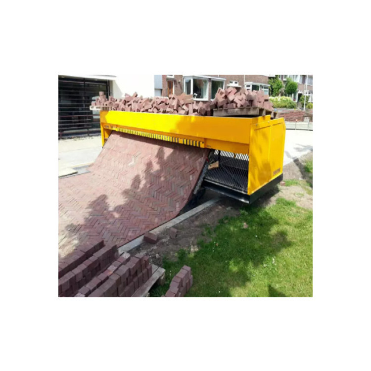 Stone Brick Paver Laying Machine Road Paver Machine For Sale