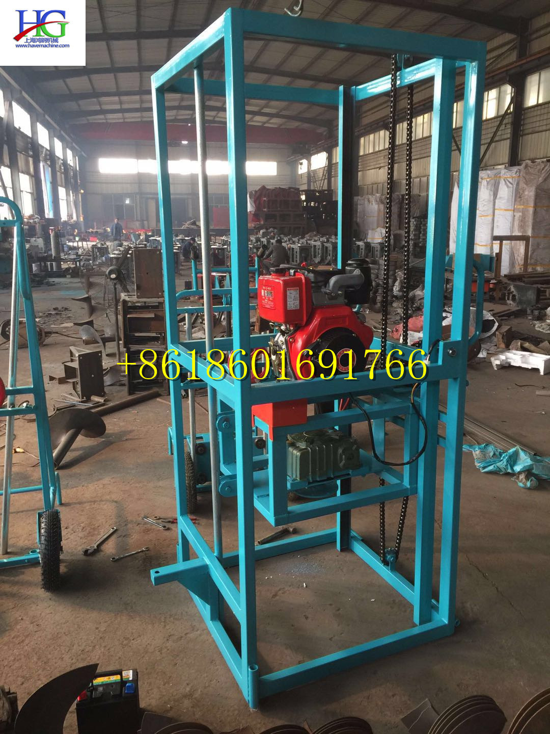 Manual Portable Hand Land Drill Earth Auger Digging Machines /Ground Hole Digging Machines /Tree Planting Digging Machines