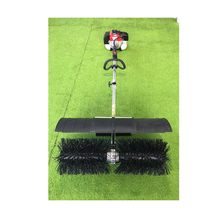 Primary school track artificial lawn daily cleaning machine/Artificial lawn sweeper/Football field straw carding machine