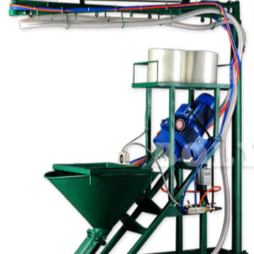 GRC mortar spraying machine fiberglass garden sculpture mortar putty powder cement spraying machine