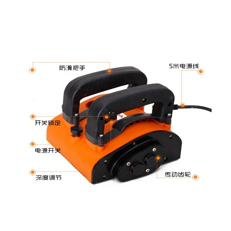 Wall putty dust-free grinding machine construction engineering old wallpaper removal machine