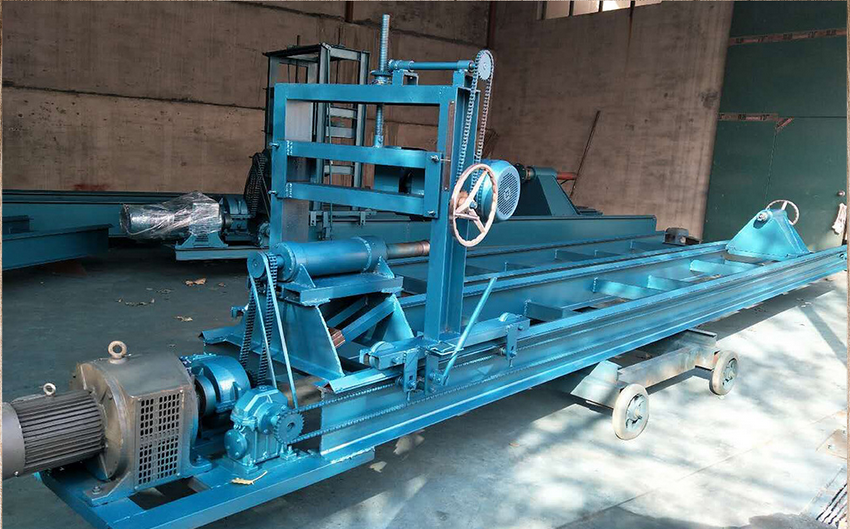 6m 8m 10m large diameter round wood peeling machine Large round wood lathe for antique architecture