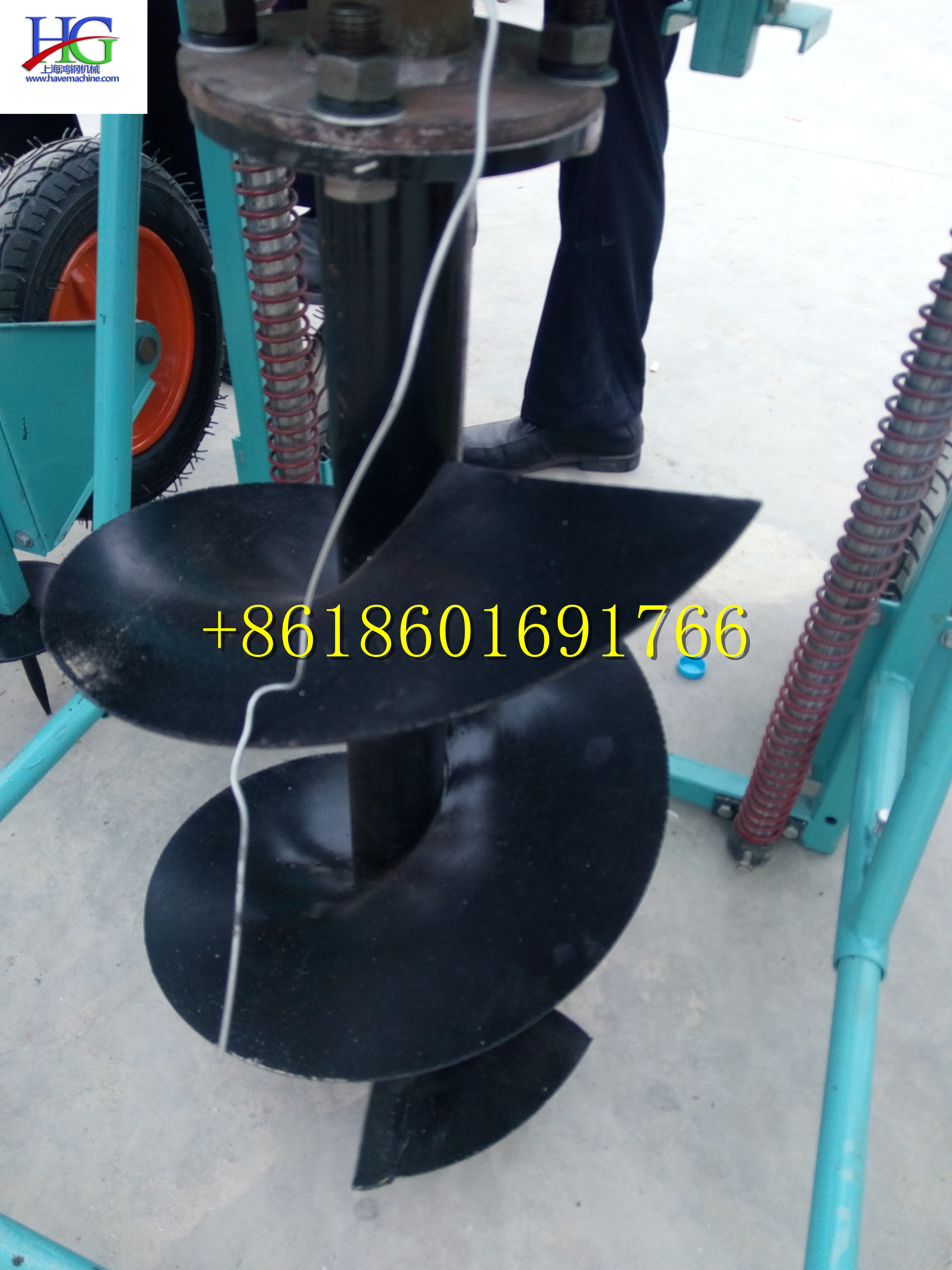 Manual Portable Hand Land Drill Earth Auger Digging Machines /Ground Hole Digging Machines /Tree Planting Digging Machines