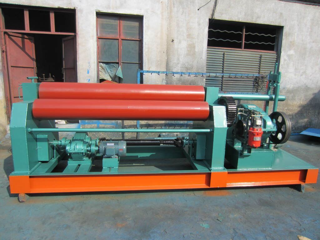 CNC 4 roller steel bending machine with double pinch&stainless steel pipe rolling machine