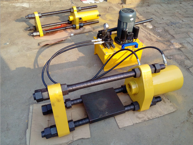 Hydraulic track pin press track master pins track pin disassembly machine