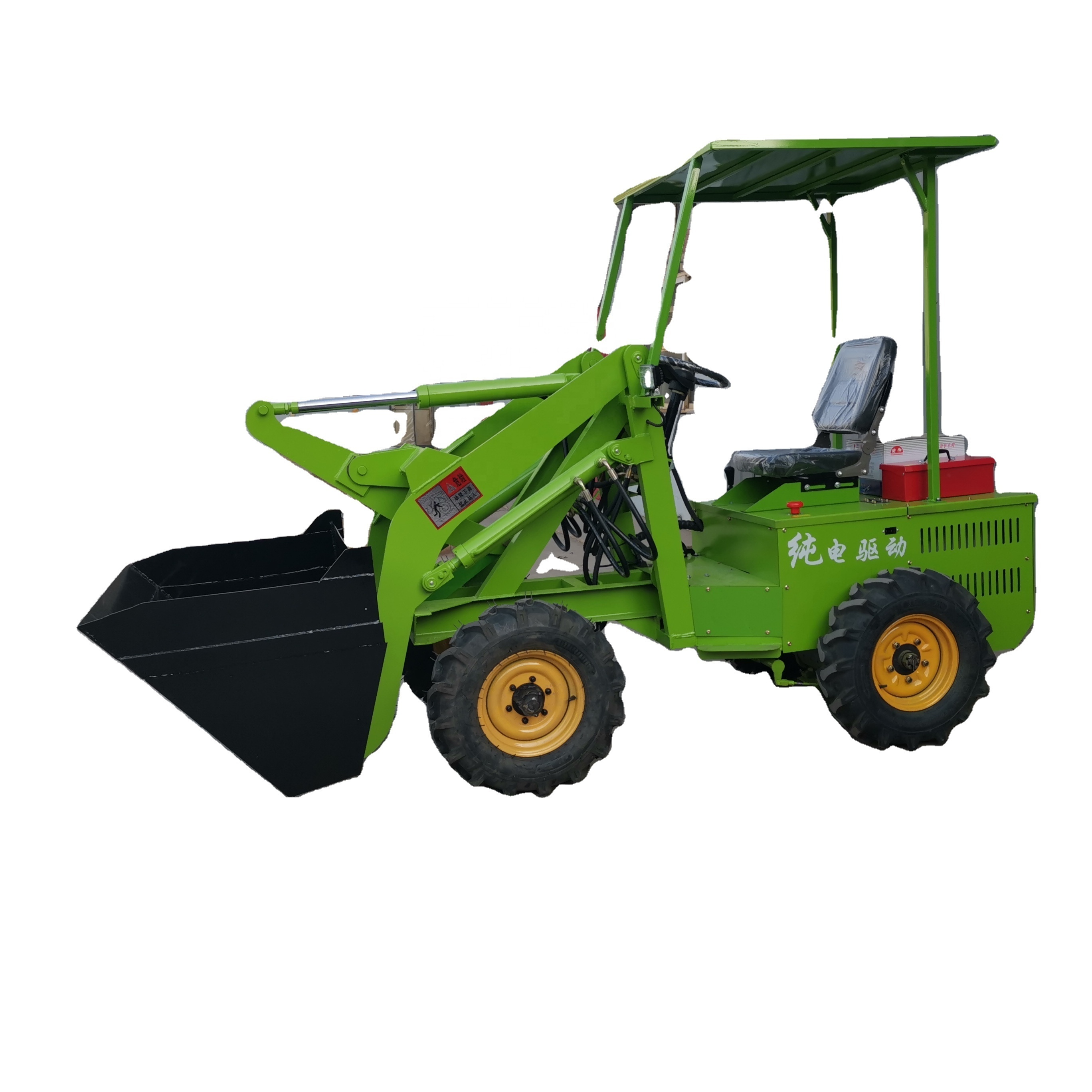 new design electric mini loader 5 ton electric wheel loader with 3 m3 bucket electric loader