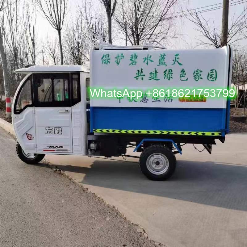 Electric Garbage Truck Mini Small Garbage Truck For Sale