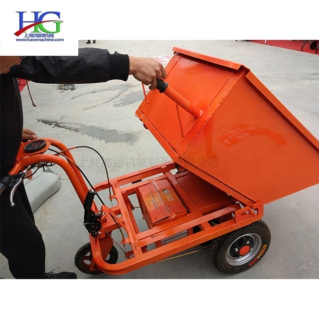 hot sale Multi-function electric dusthopper engineering material handling trolley