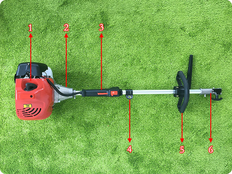 High efficiency Electric Powered Artificial Grass Sweeper Sweeper Brush For Artificial Grass