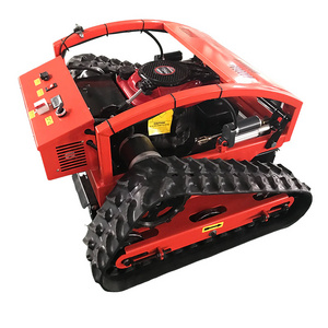 Crawler Remote Control Lawn Mower Garden Orchard Intelligent Grass Trimmer Weed Eater Mountain Waste Grass Slope Weed Eater