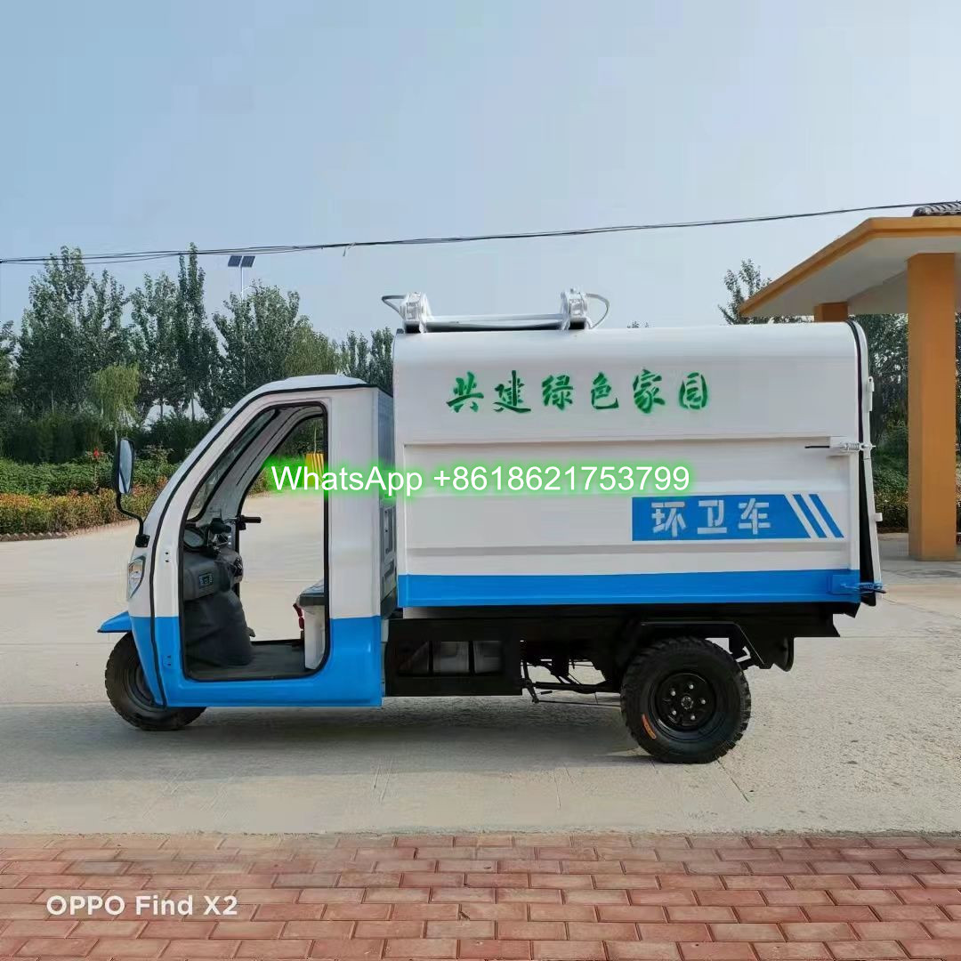 Electric Garbage Truck Mini Small Garbage Truck For Sale