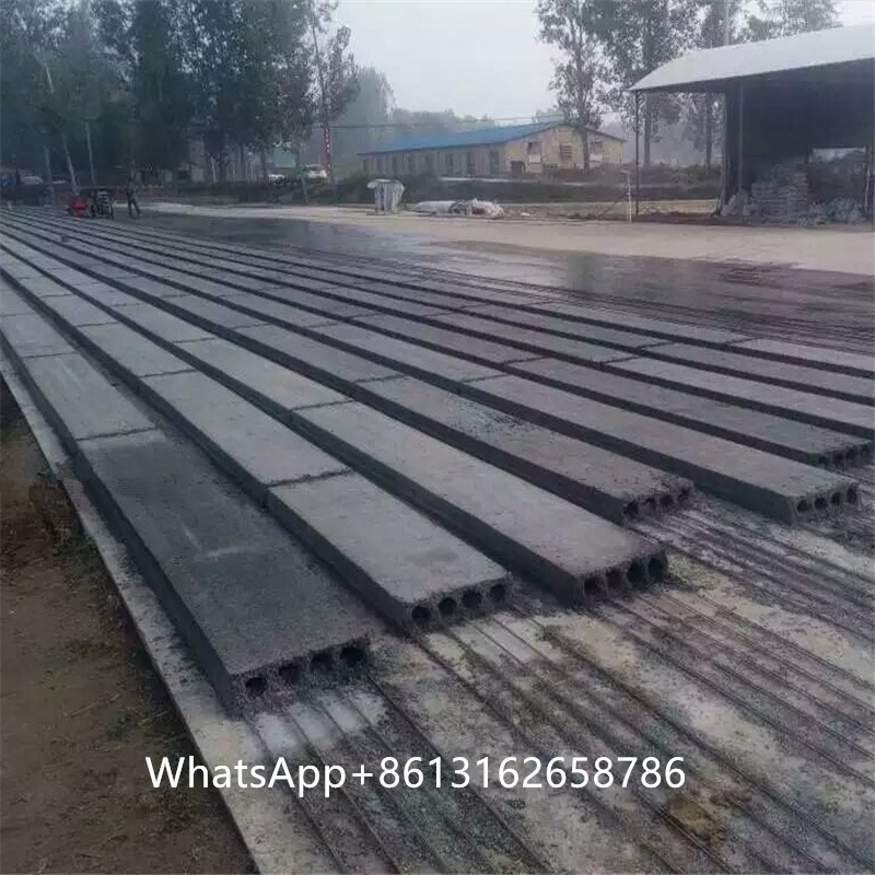 Precast concrete Hollow Core Slab machine/precast hollow core floor slab/roof slab forming machine