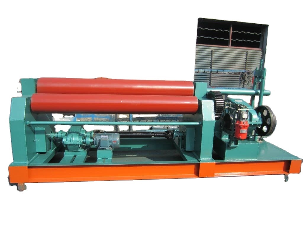 3 Roller 4 Roller Steel Bending Machine With Double Pinch&Stainless Steel Pipe Rolling Machine