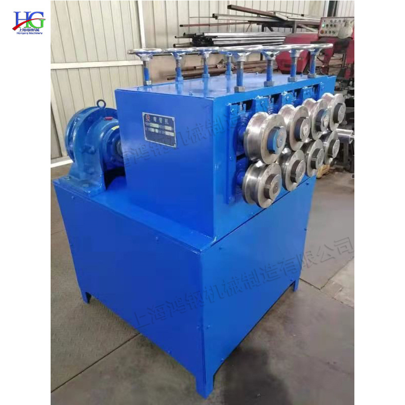 Eight-roller shaft round tube rolling square machine metal flat square tube forming machine Square Press Machine